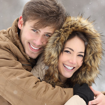 Couple Laughing With A Perfect smiles